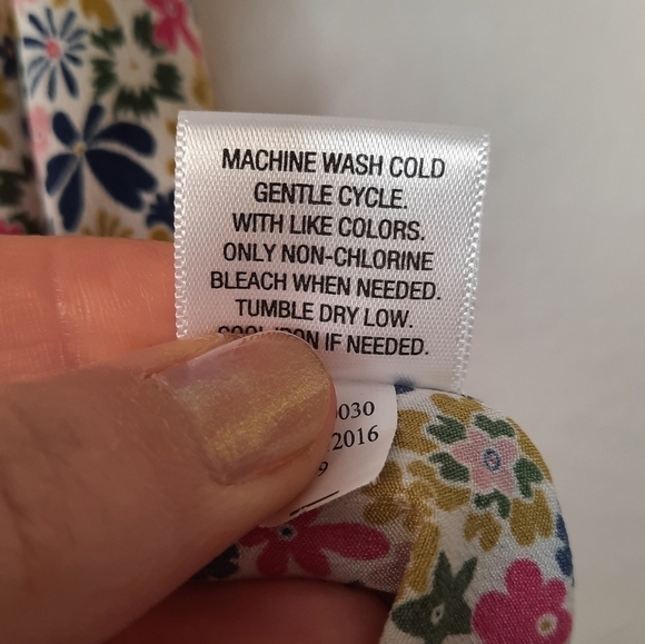 Liberty of London X Target Sleeveless Floral Top Ruffled S - Picture 5 of 6